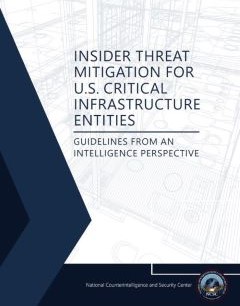 Insider Threat Mitigation for U.S. Critical Infrastructure Entities: Guidelines from an Intelligence Perspective